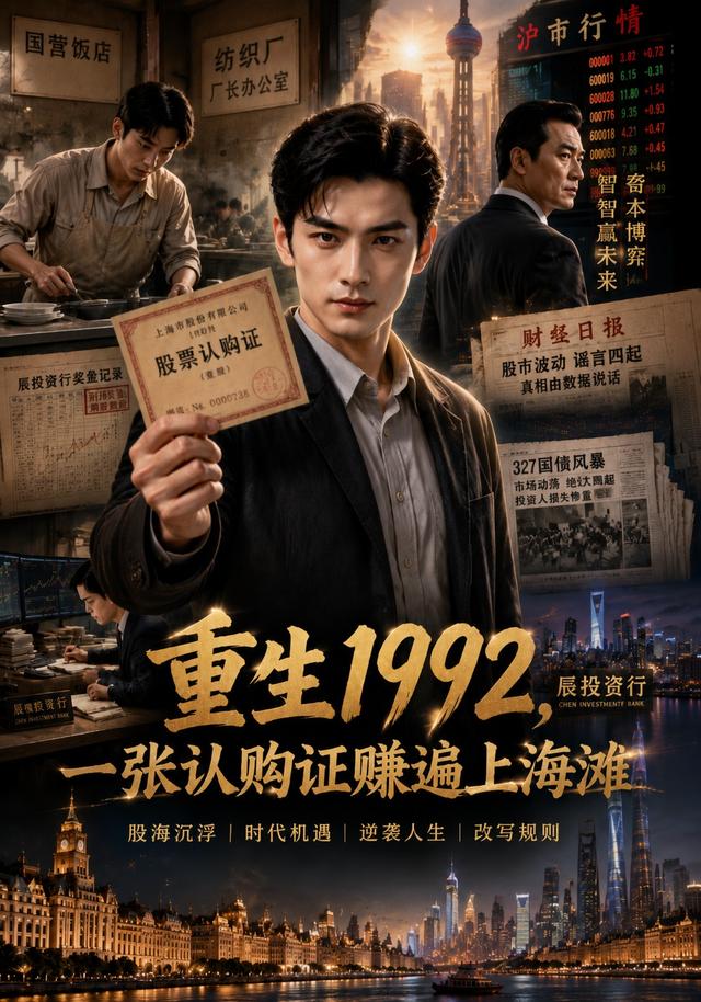 重生1992，一张认购证赚遍上海滩 cover