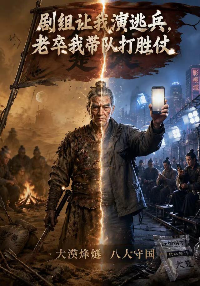剧组让我演逃兵，老卒我带队打胜仗 cover
