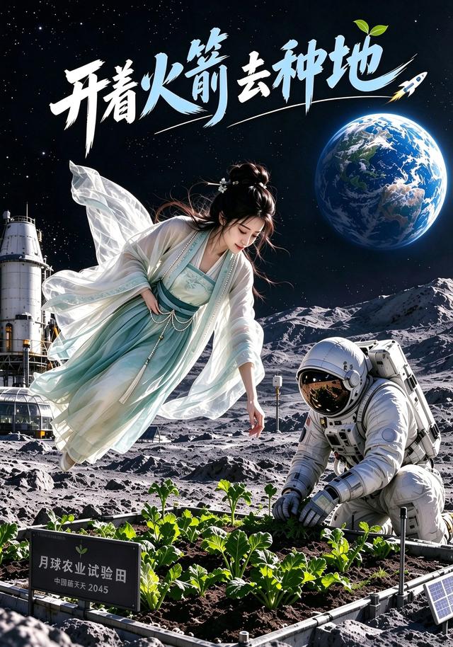 开着火箭去种地封面