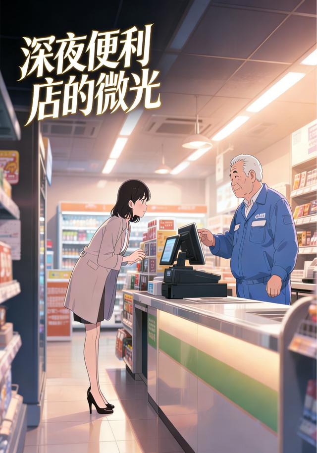 深夜便利店的微光封面图
