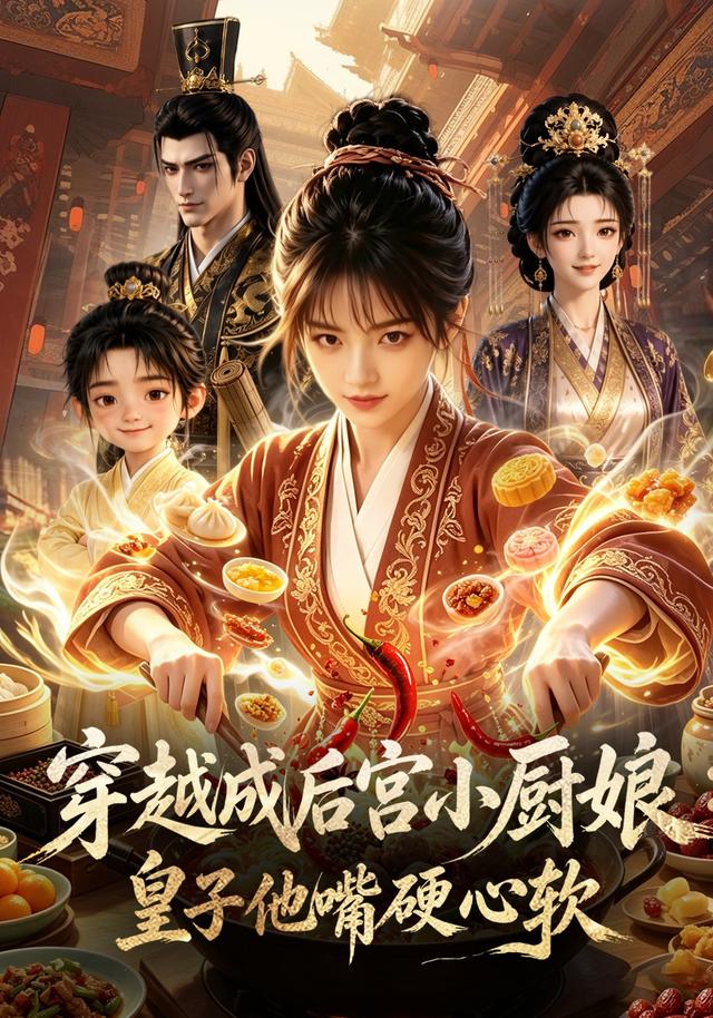 穿越成后宫小厨娘：皇子他嘴硬心软 cover