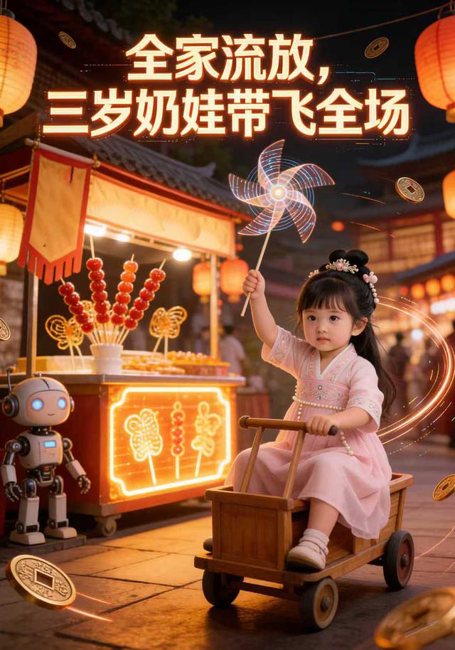 全家流放，三岁奶娃带飞全场封面图