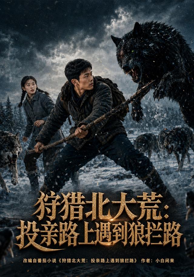 狩猎北大荒：投亲路上遇到狼拦路