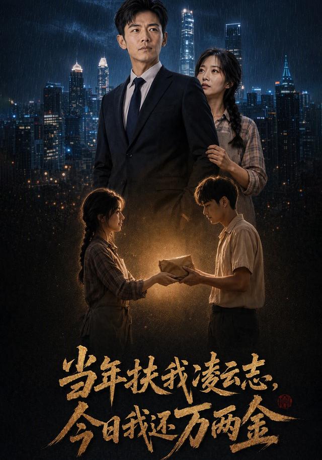 当年扶我凌云志，今日我还万两金封面