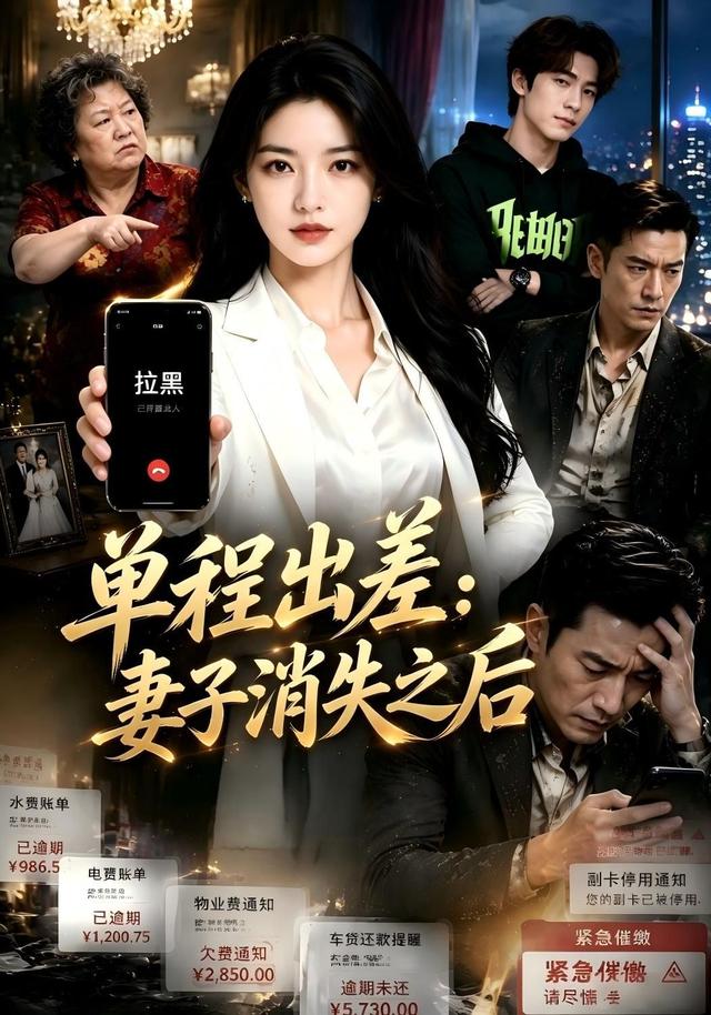 单程出差：妻子消失之后封面