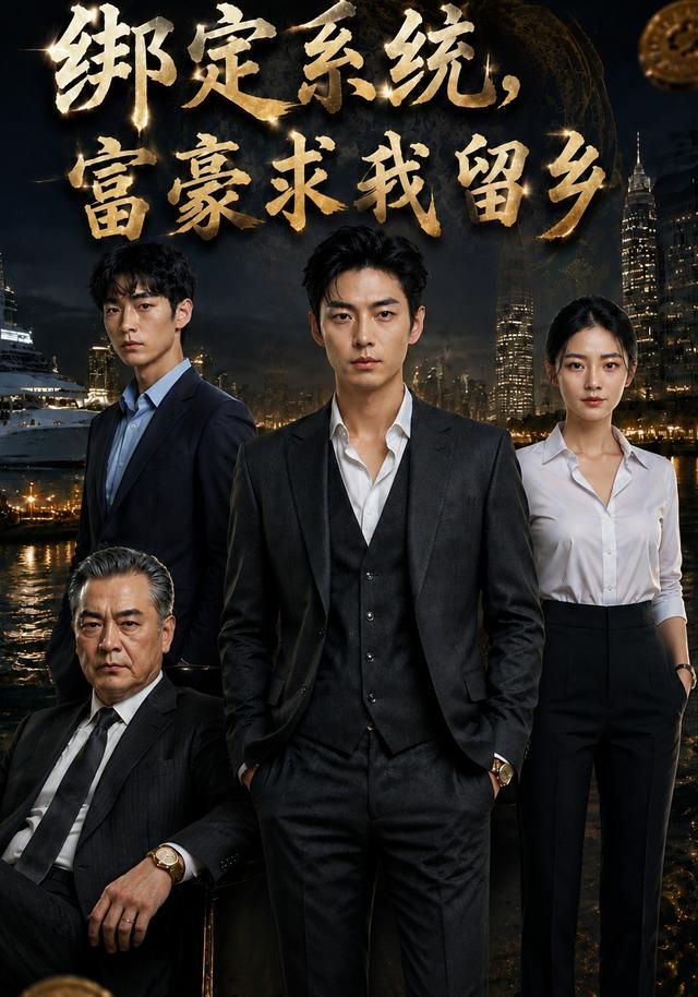 绑定系统，富豪求我留乡 cover