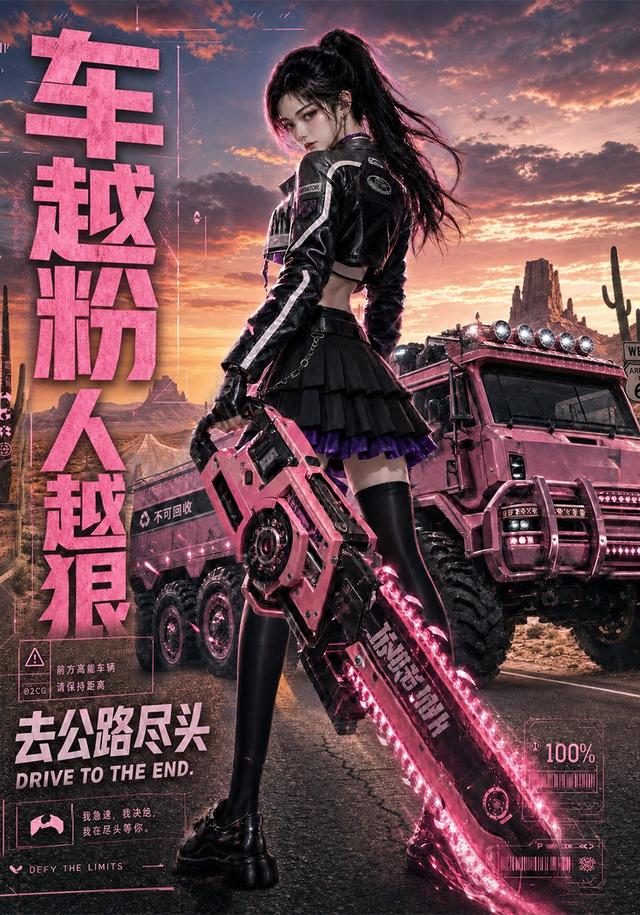 车越粉人越狠，去公路尽头