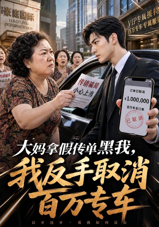 大妈拿假传单黑我，我反手取消百万专车 cover
