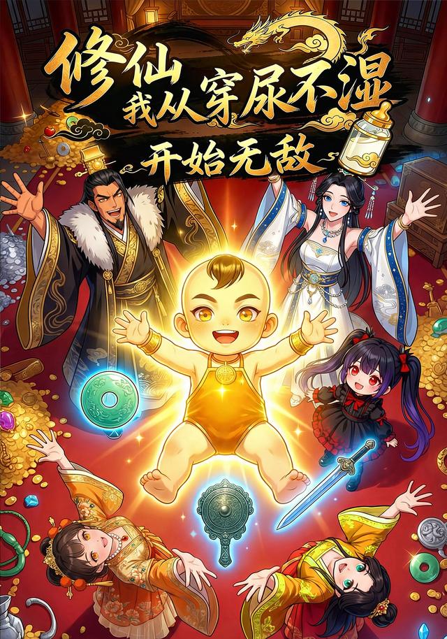 修仙，我从穿尿不湿开始无敌封面图