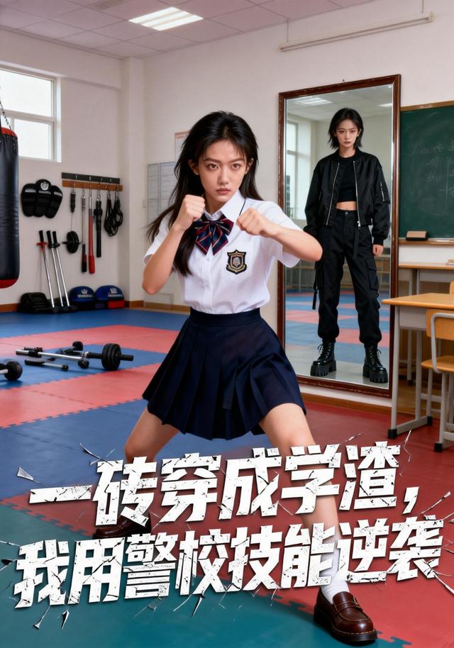 一砖穿成学渣，我用警校技能逆袭封面图