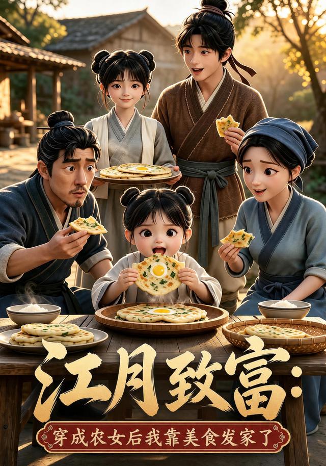 江月致富：穿成农女后我靠美食发家了