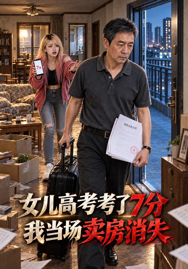 女儿高考考了7分我当场卖房消失 cover