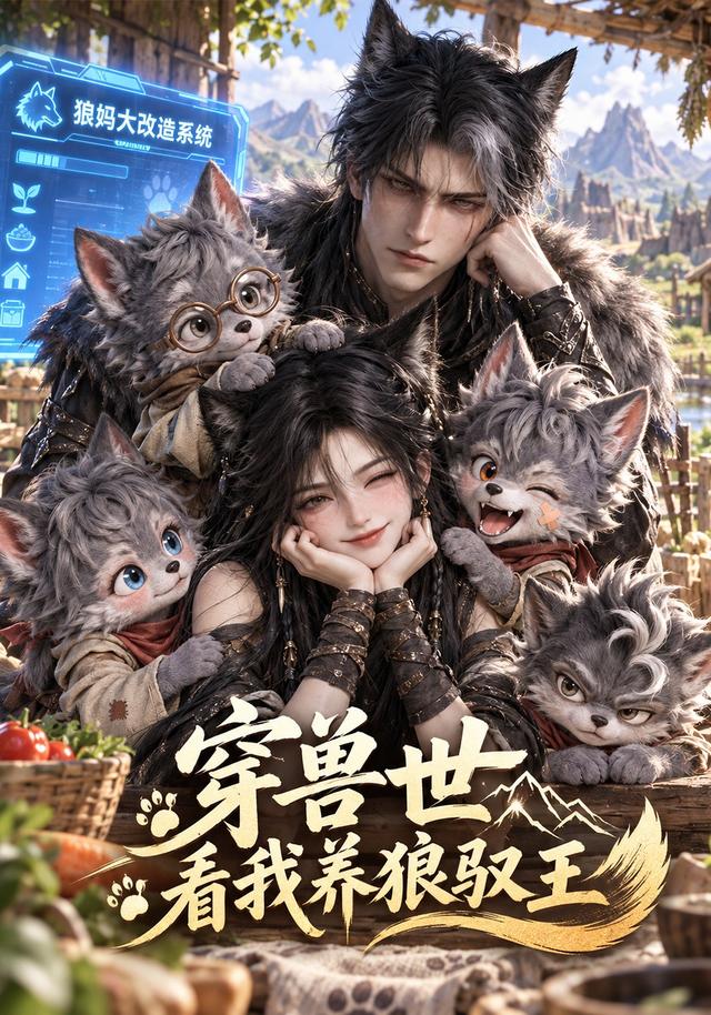 穿兽世看我养狼驭王 cover