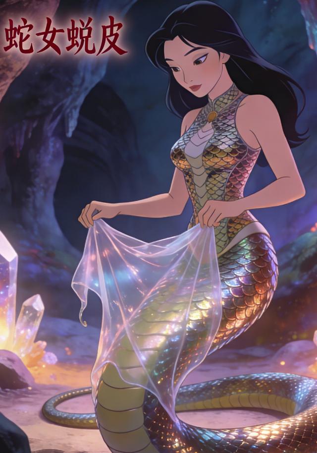 蛇女蜕皮