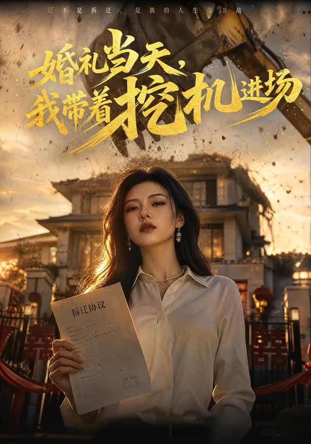 婚礼当天，我带着挖机进场