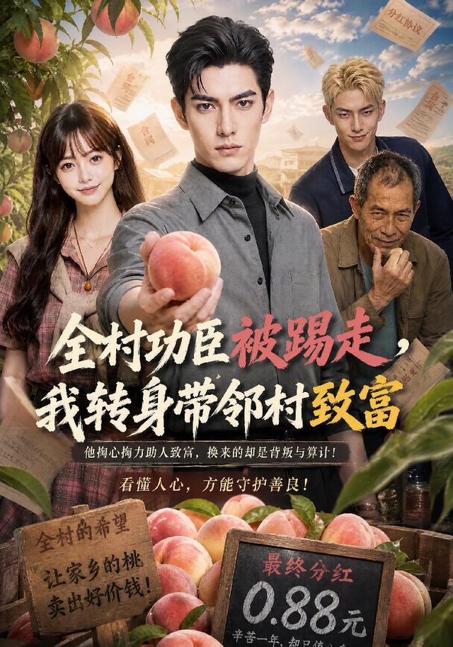全村功臣被踢走，我转身带邻村致富 cover