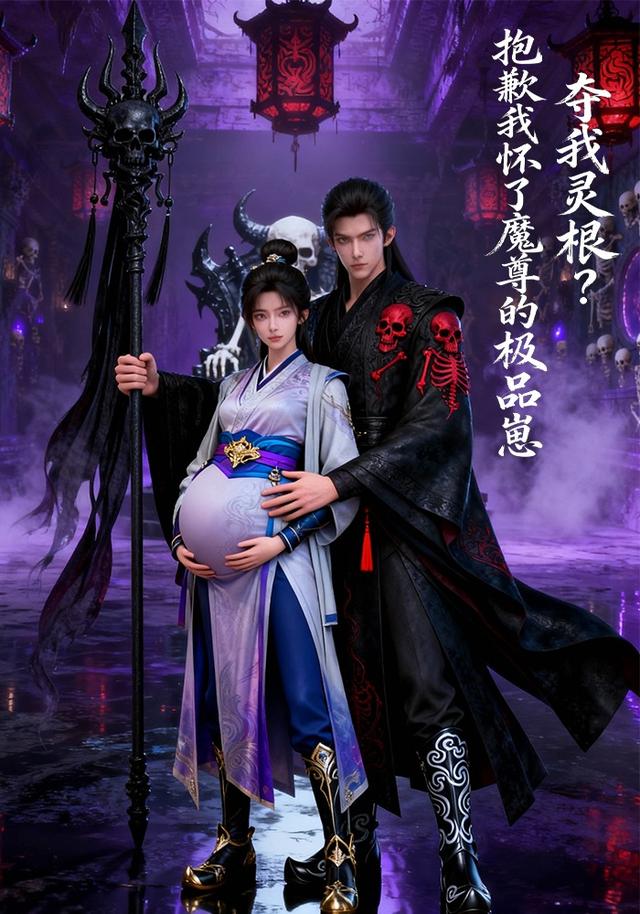 夺我灵根？抱歉我怀了魔尊的极品崽封面图