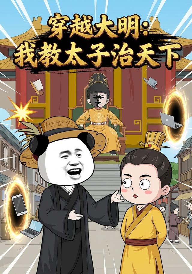 穿越大明：我教太子治天下封面图