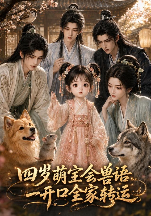四岁萌宝会兽语，一开口全家转运 cover