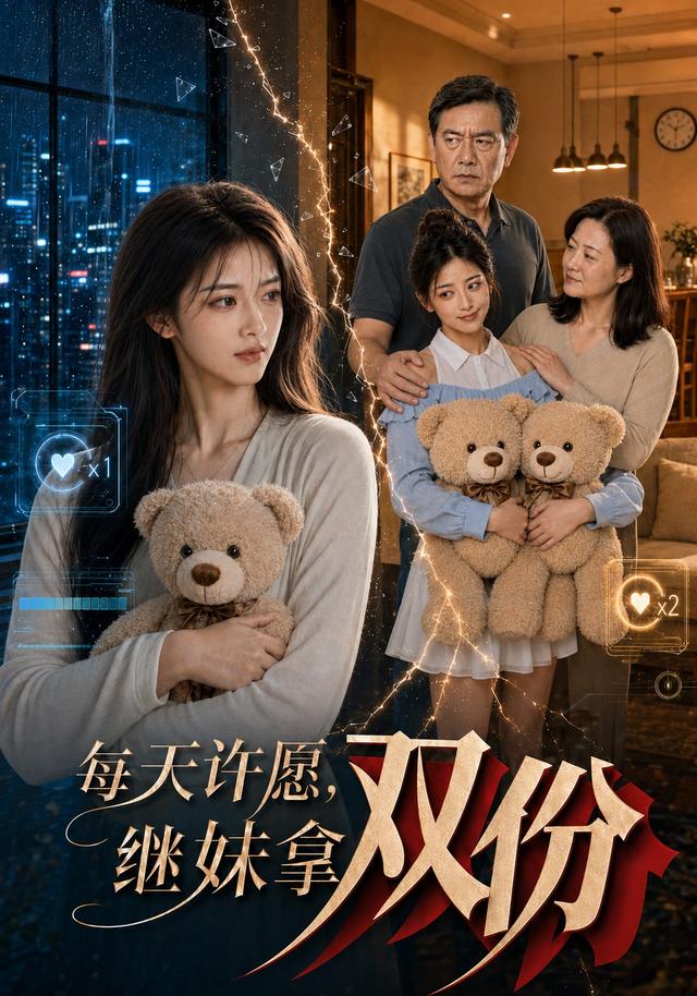 每天许愿，继妹拿双份