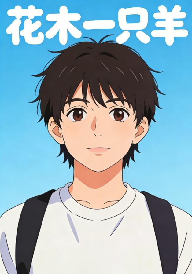 花木一只羊