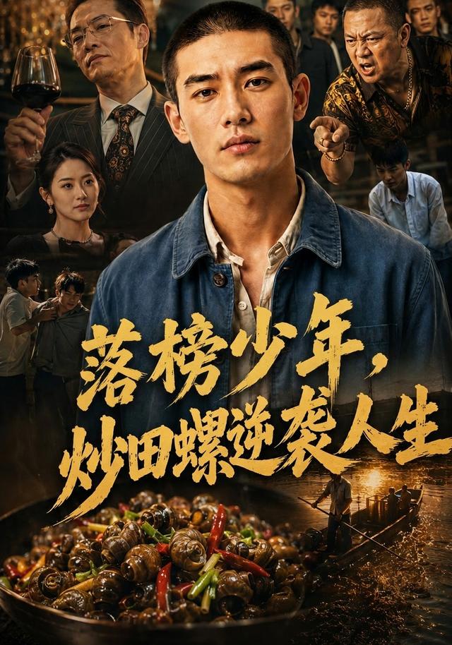 落榜少年，炒田螺逆袭人生