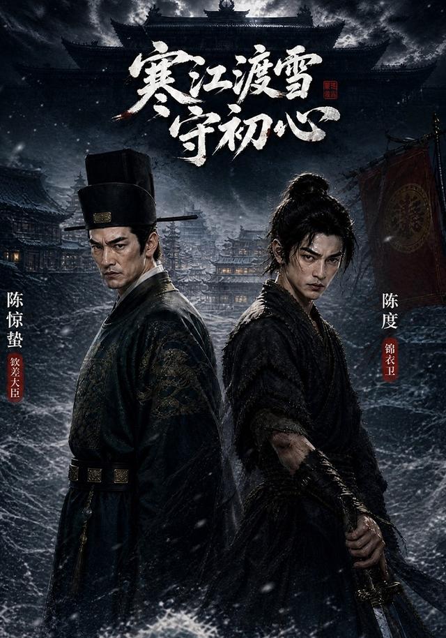 寒江渡雪守初心