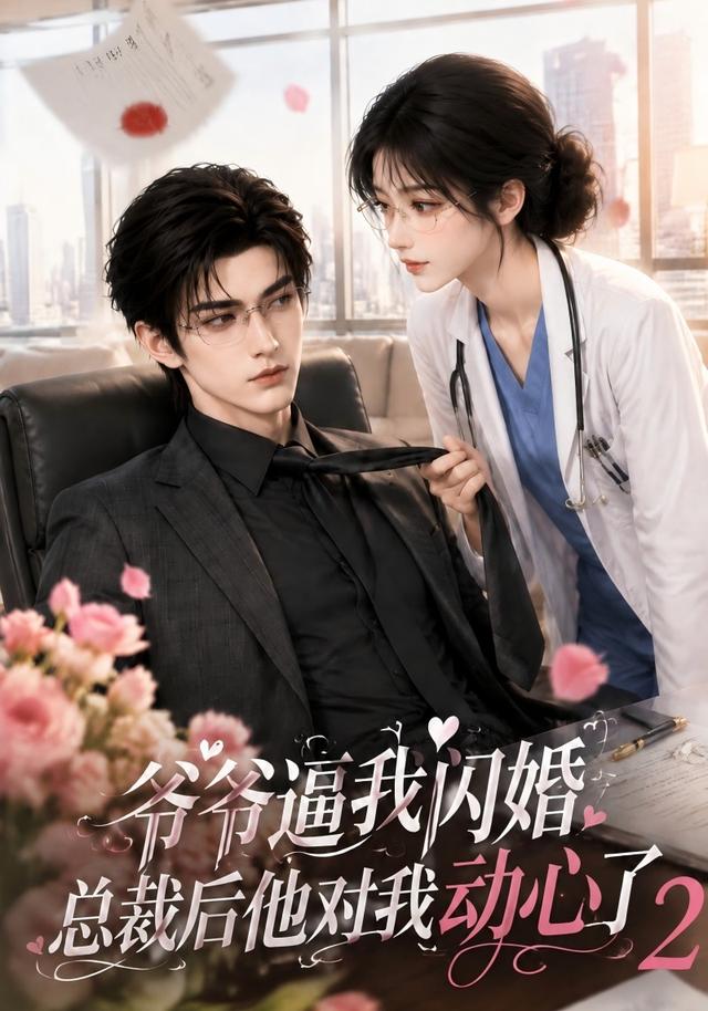 爷爷逼我闪婚总裁后他对我动心了2 cover