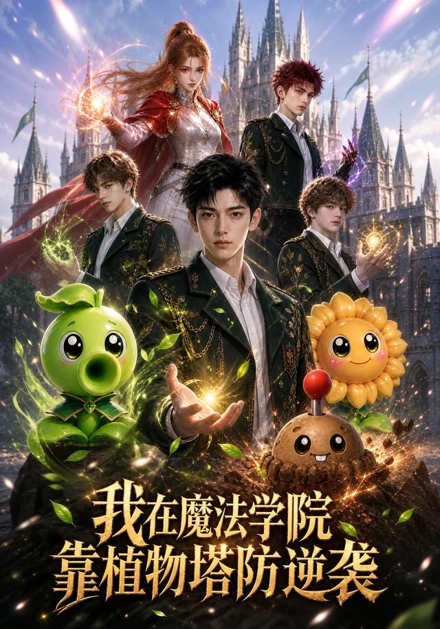 我在魔法学院靠植物塔防逆袭 cover