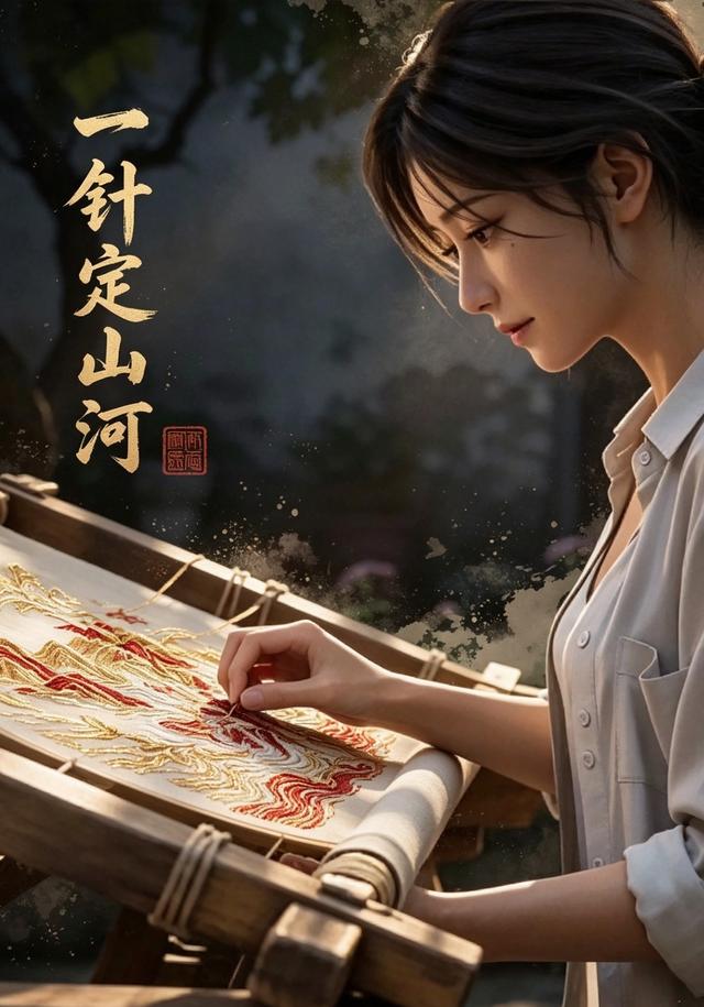 一针定山河 cover