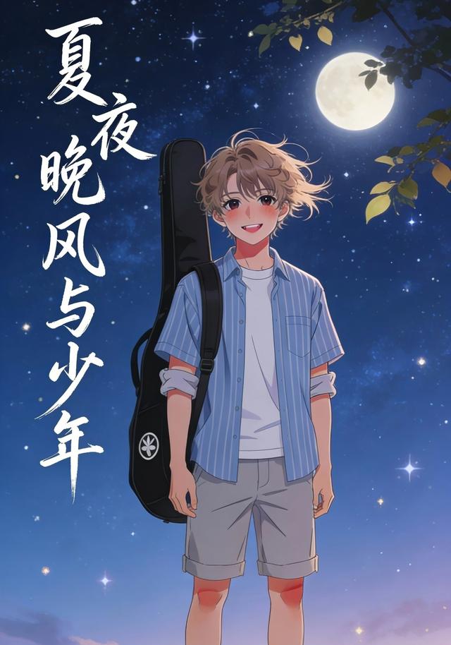 夏夜晚风与少年