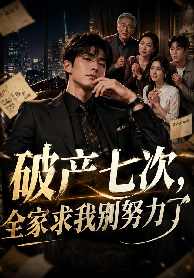 破产七次，全家求我别努力了 cover