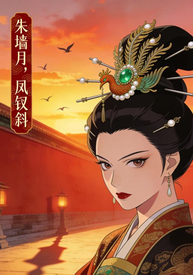 朱墙月，凤钗斜封面图