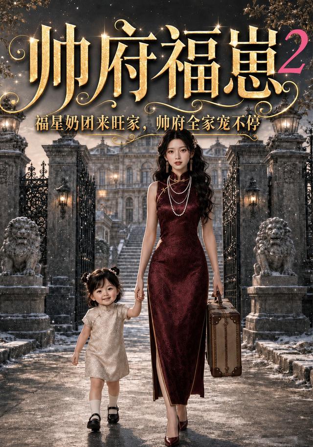 帅府福崽2福星奶团来旺家，帅府全家宠不停