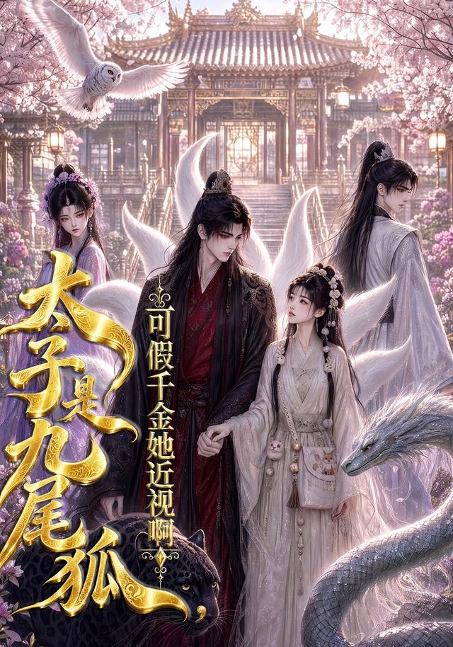 太子是九尾狐，可假千金她近视啊 cover