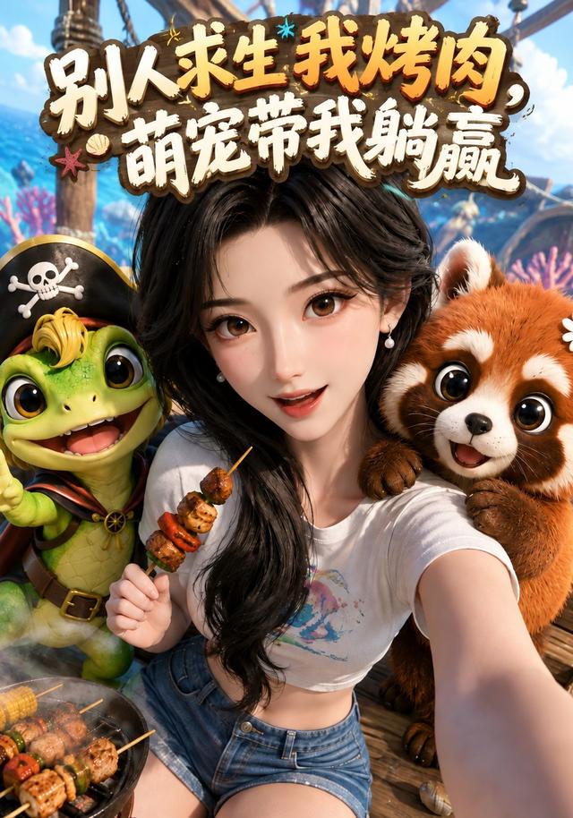 别人求生我烤肉，萌宠带我躺赢