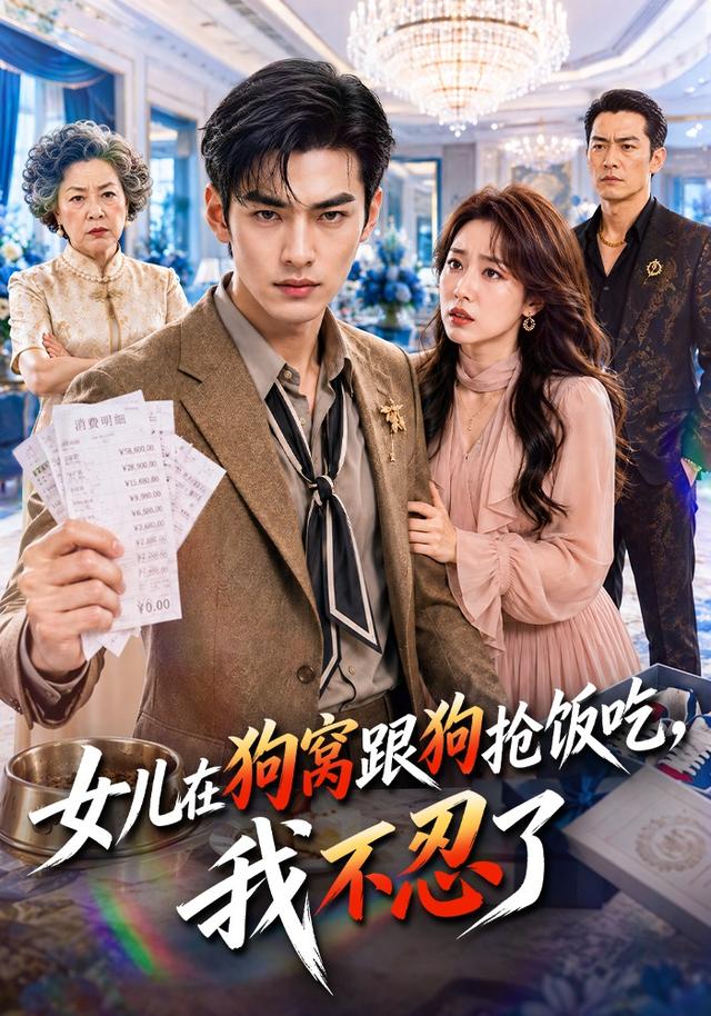 女儿在狗窝跟狗抢饭吃，我不忍了