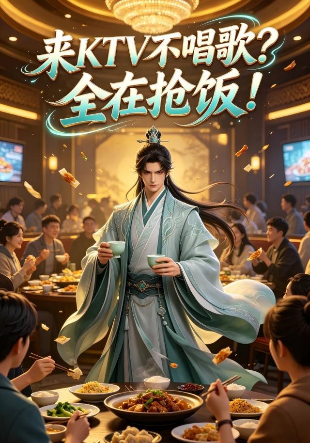 来KTV不唱歌？全在抢饭！