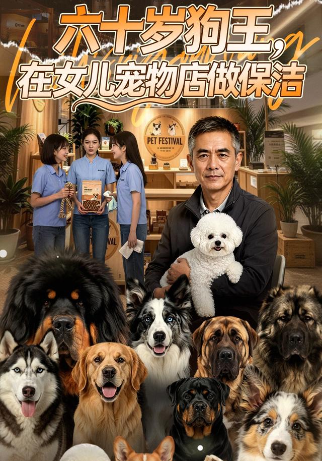 六十岁狗王，在女儿宠物店做保洁 cover