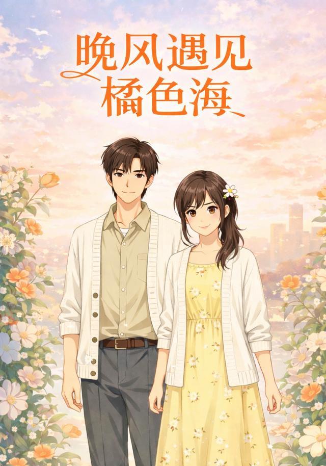 晚风遇见橘色海