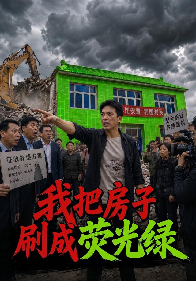我把房子刷成荧光绿