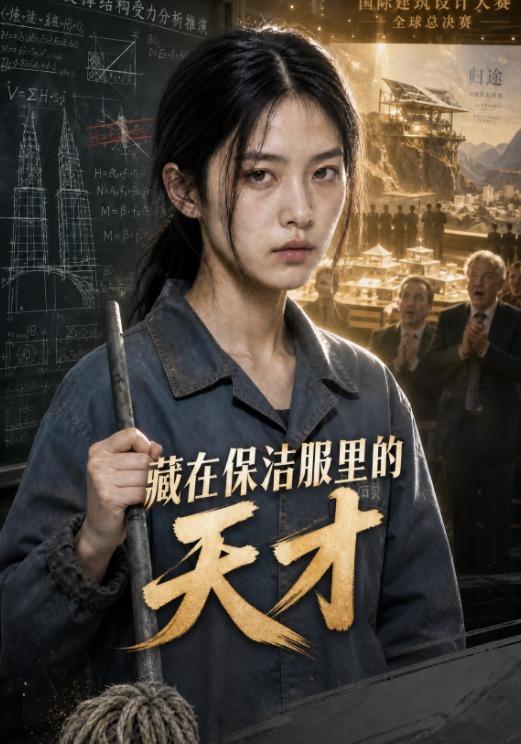 藏在保洁服里的天才