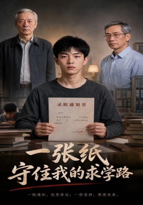 一张纸守住我的求学路