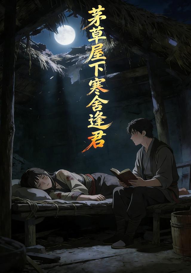 茅草屋下寒舍逢君封面图