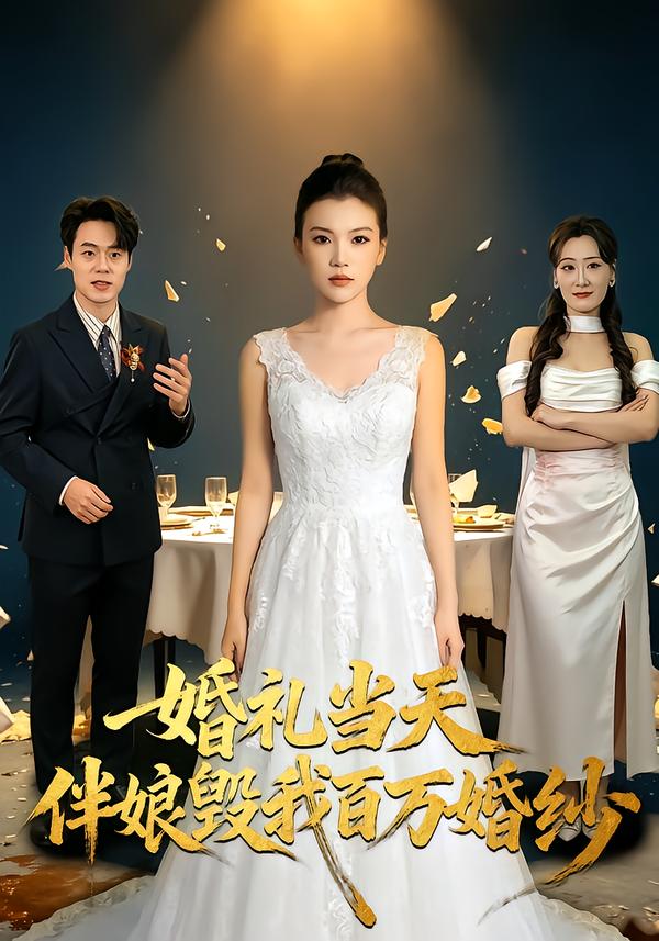 婚礼当天，伴娘毁我百万婚纱