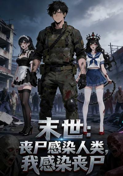末世丧尸感染人类，我感染丧尸封面图
