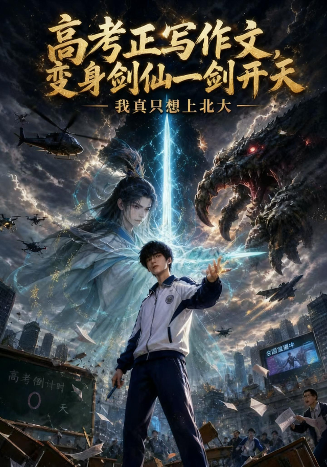 高考正写作文，变身剑仙一剑开天 cover