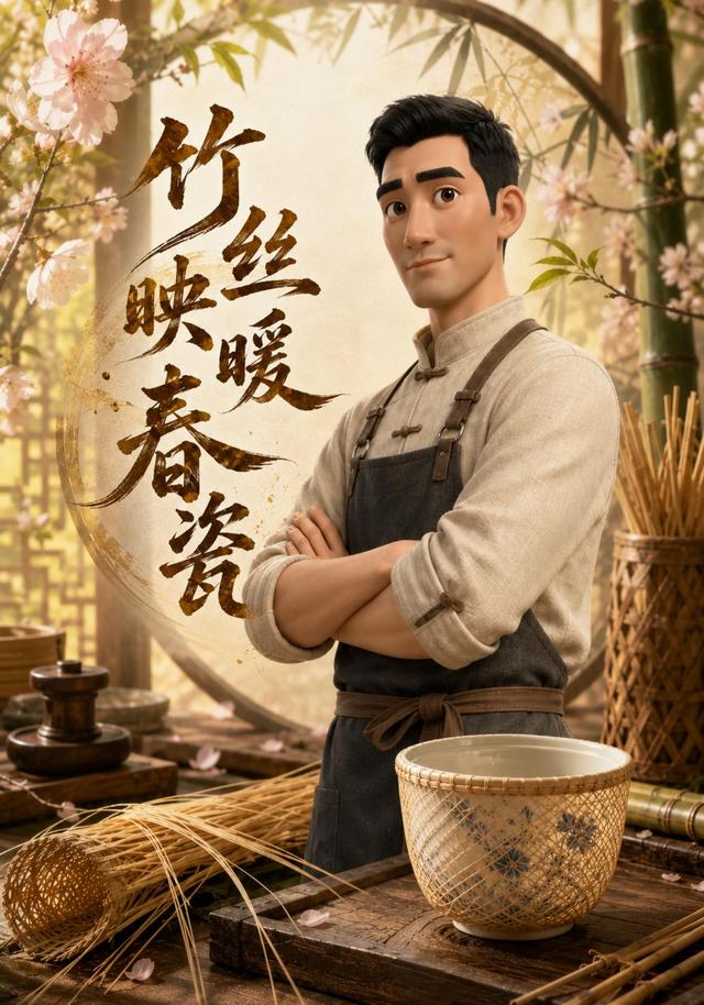 竹丝映暖春瓷 cover
