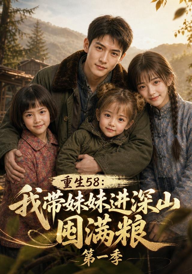 《重生58：我带妹妹进深山囤满粮第一季》作品海报