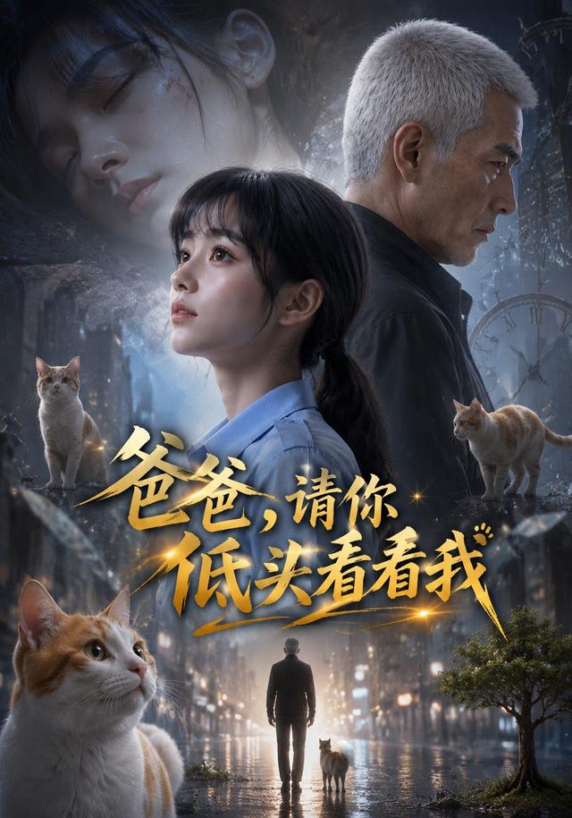 爸爸，请你低头看看我
